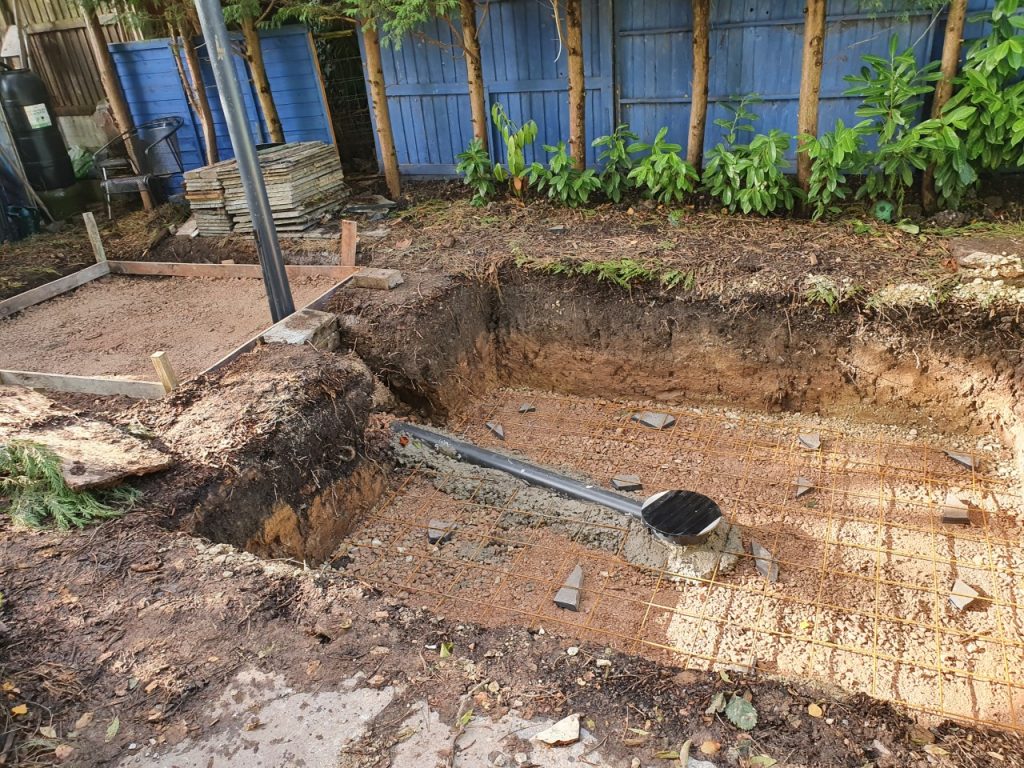 Raised Koi Pond With Specialist Equipment Crewe, Cheshire JPM