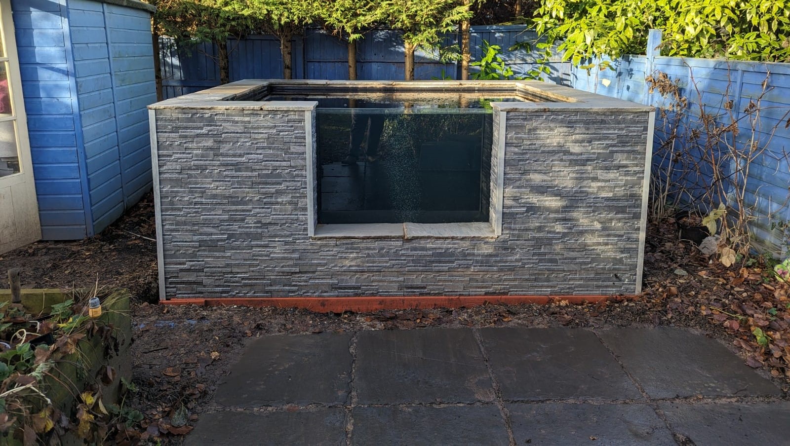 Raised Koi Pond With Specialist Equipment Crewe, Cheshire JPM
