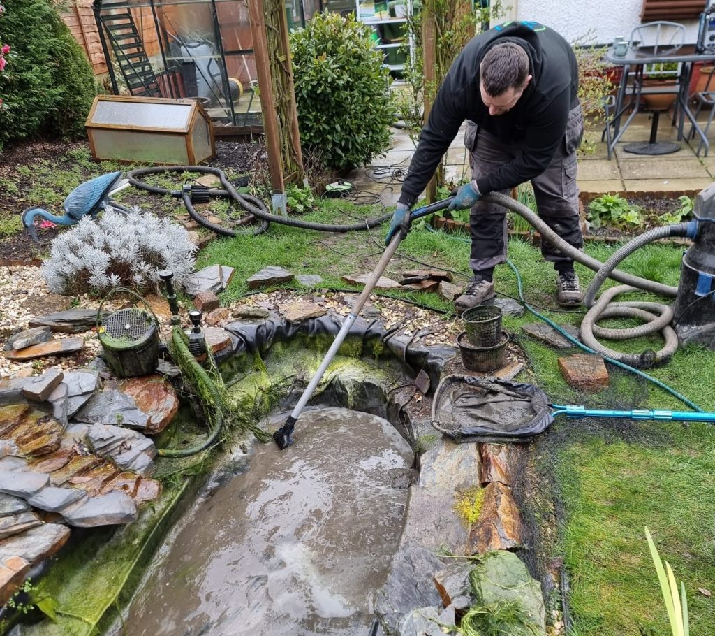 Pond Cleaning Services Stockport Northwest